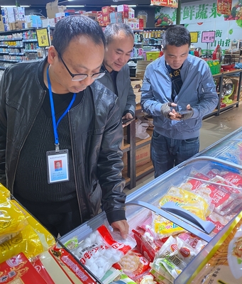 理公港鎮開展元宵節食品安全專項檢查，保障節日食品銷售安全